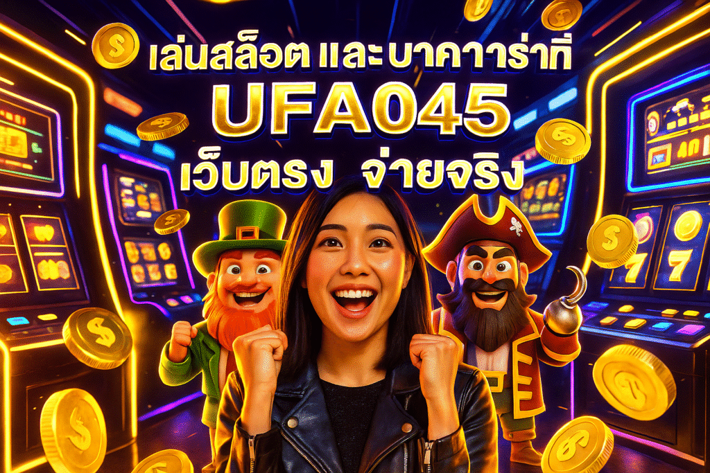 เล่นสล็อตและบาคาร่าที่ UFA045 เว็บตรง จ่ายจริง