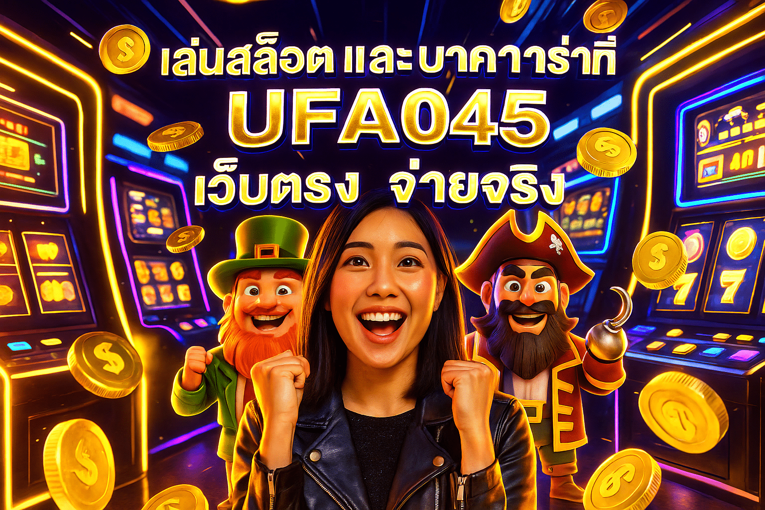 เล่นสล็อตและบาคาร่าที่ UFA045 เว็บตรง จ่ายจริง